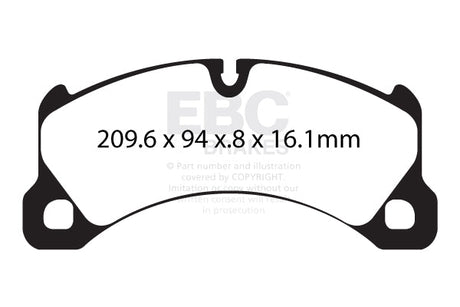 EBC Brakes Pad and Disc Kit (PD13KF574) Image 1