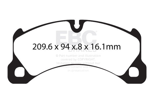 EBC Brakes Pad and Disc Kit (PD13KF574)