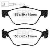 EBC Brakes Pad and Disc Kit (PDKF074) Image 4