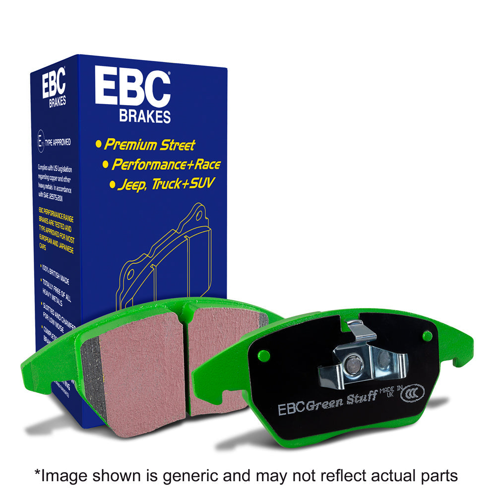 EBC Greenstuff 2000 Series Sport Brake Pad Set (DP22225) Image 4
