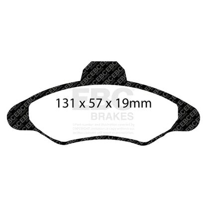 EBC Brakes Pad and Disc Kit (PDKF701) Image 1