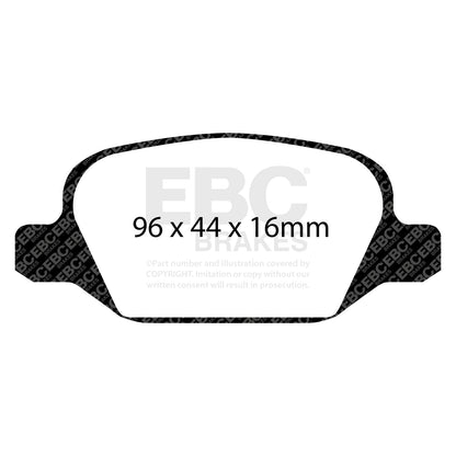 EBC Brakes Pad and Disc Kit (PD08KR005) Image 4