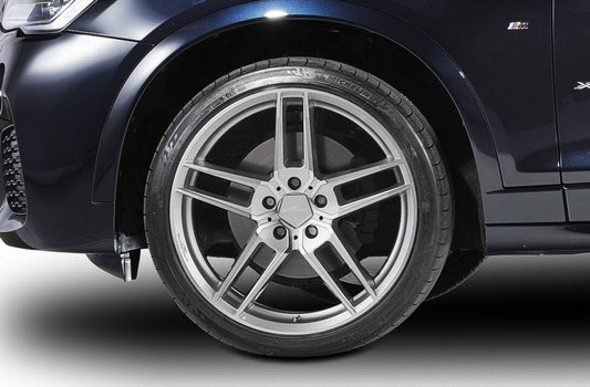 AC Schnitzer 20 Wheel & Tyre Set Type Viii Bicolor Silver Continental
