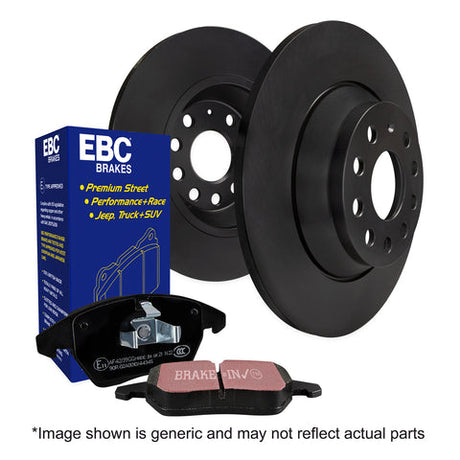 EBC Brakes Pad and Disc Full vehicle Kit (PD40K254) Image 1