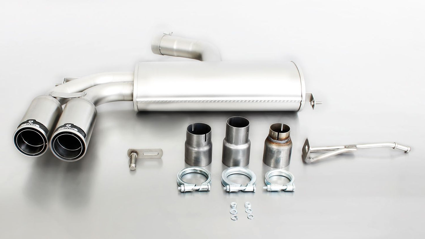 Sport Exhaust for VW Golf 5 1K Racing Non-Resonated