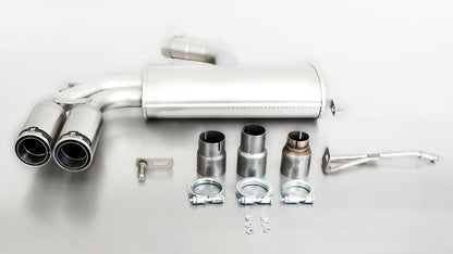 Sport Exhaust for VW Golf 5 1K Racing Non-Resonated