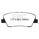 EBC Brakes Pad and Disc Kit (PDKR977) Image 3