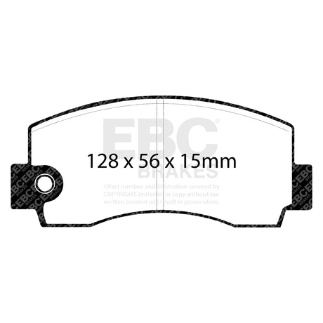 EBC Brakes Pad and Disc Kit (PDKF1940) Image 1