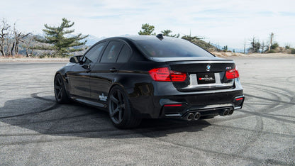 Exhaust System for BMW F80/F82 (Limo & Coupe incl. LCI) 4x 100mm Titanium Brushed Tips