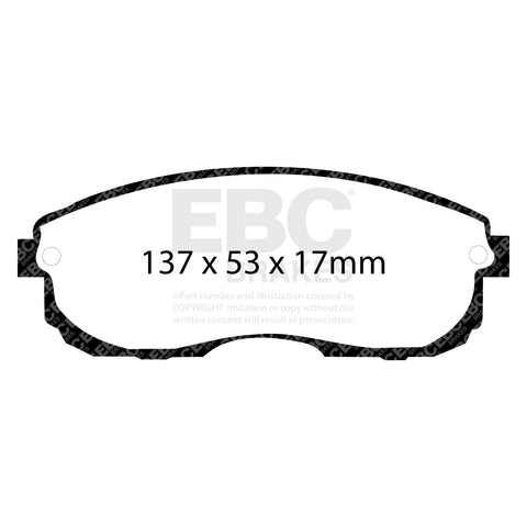 EBC Brakes Pad  and  Disc Kit (PD01KF1078) Image 2