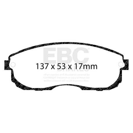 EBC Brakes Pad  and  Disc Kit (PD02KF385) Image 1