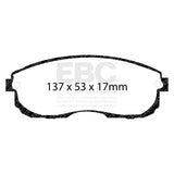 EBC Brakes Pad  and  Disc Kit (PD01KF1099) Image 3