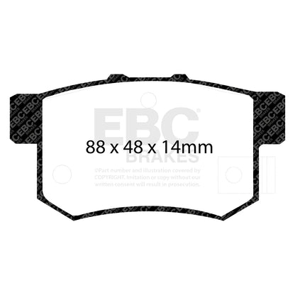 EBC Brakes Pad and Disc Full vehicle Kit (PD40K815) Image 1