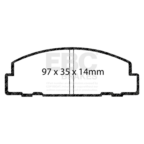 EBC Brakes Pad and Disc Kit (PDKF576)