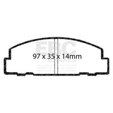 EBC Brakes Pad and Disc Kit (PDKF576) Image 1