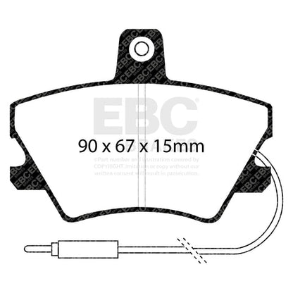 EBC Brakes Pad and Disc Kit (PDKF1700)