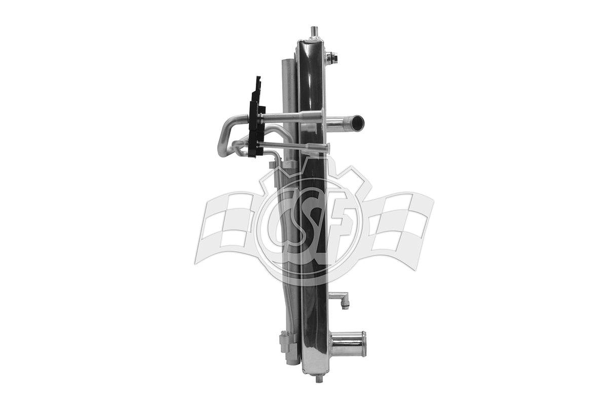 CSF Triple-Pass Radiator & Air-Con Condenser for Nissan 370Z (Z34) Manual - image 3