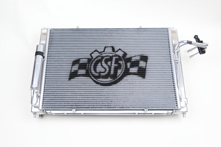 CSF Triple-Pass Radiator & Air-Con Condenser for Nissan 370Z (Z34) Manual - image 4