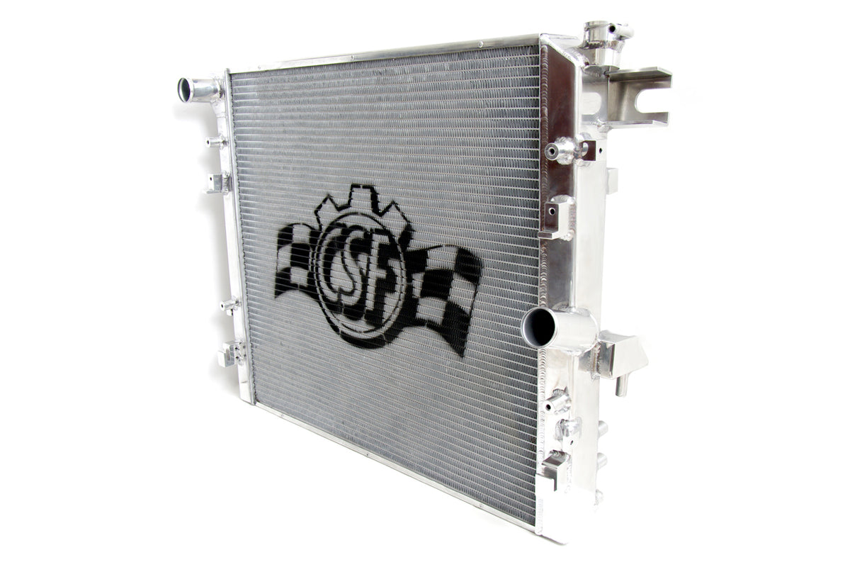 CSF All-Aluminium Radiator for Jeep Wrangler JK V6 Petrol (2007-2018) - image 2