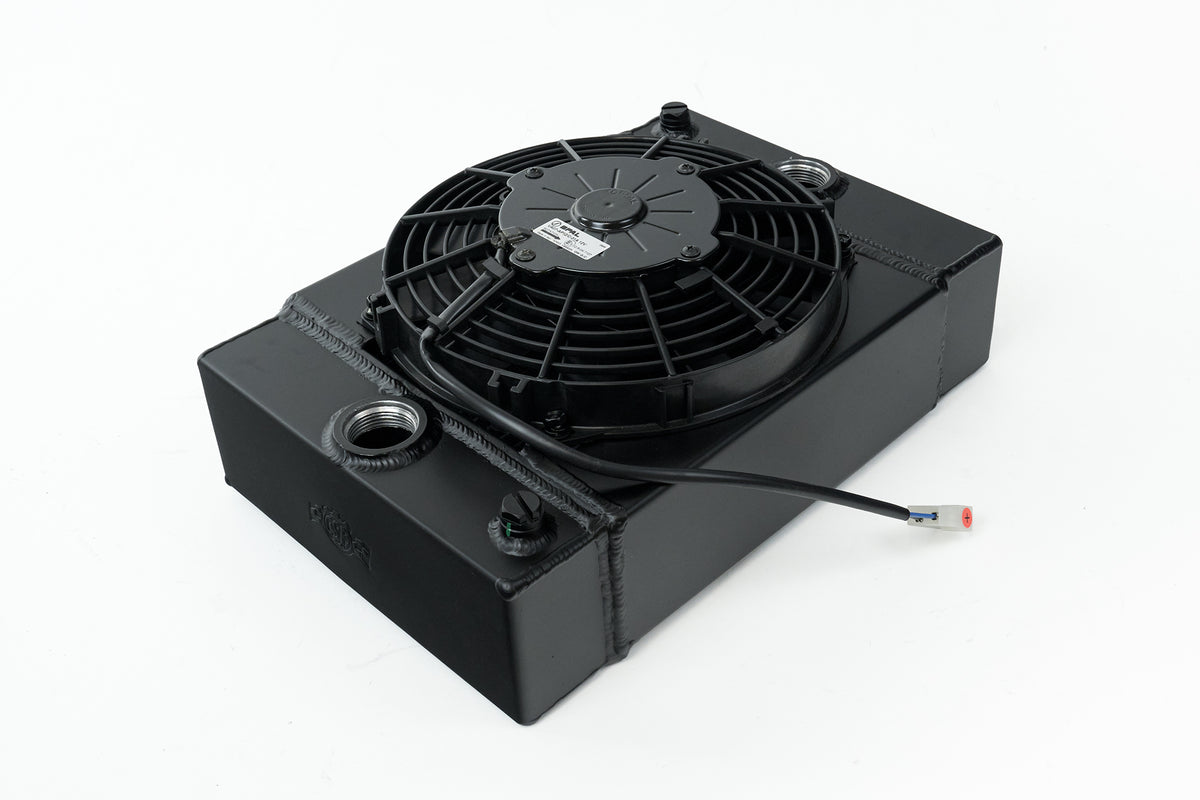 CSF KING Cooler Drag Race Radiator with Fan & Mounting Kit (Universal) - image 5