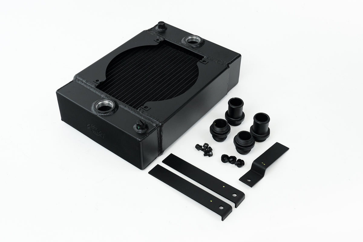 CSF KING Cooler Drag Race Radiator with Fan & Mounting Kit (Universal) - image 6
