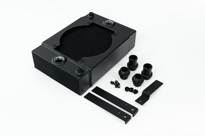 CSF KING Cooler Drag Race Radiator with Fan & Mounting Kit (Universal) - image 6