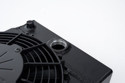 CSF KING Cooler Drag Race Radiator with Fan & Mounting Kit (Universal) - image 9