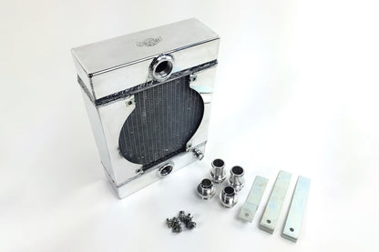 CSF KING Cooler Drag Race Radiator with Fan & Mounting Kit (Universal) - image 2