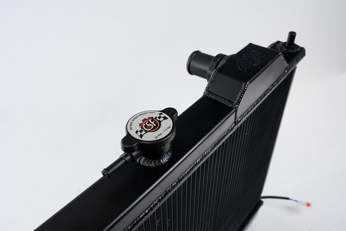 CSF Slim Full-Size Radiator with 12-inch Fan for Mitsubishi Lancer Evo IV-IX (Manual) - image 8