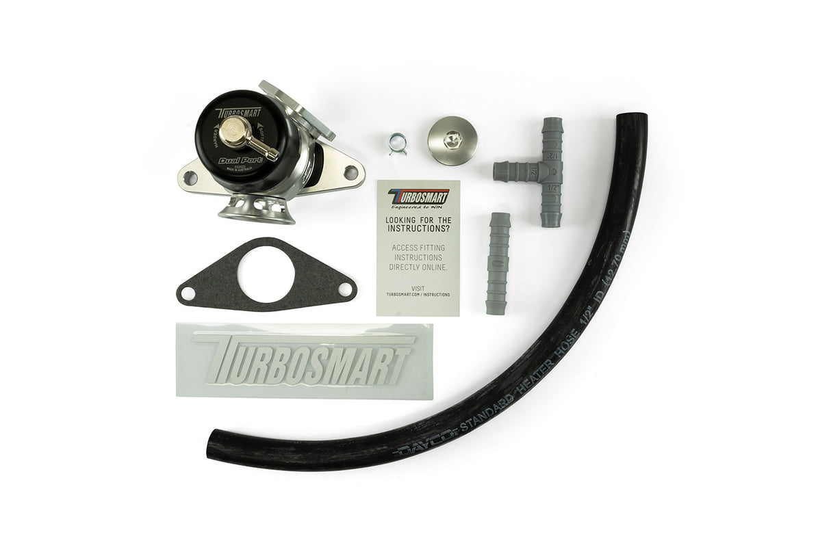 Turbosmart Turbosmart BOV Dual Port Subaru-Black – Image 4