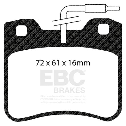 EBC Brakes Pad and Disc Kit (PDKF428)