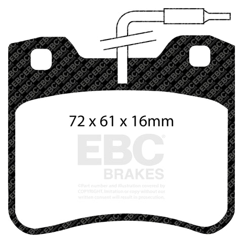 EBC Brakes Pad  and  Disc Kit (PD01KF366)