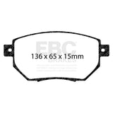 EBC Brakes Pad and Disc Kit (PDKF963) Image 4