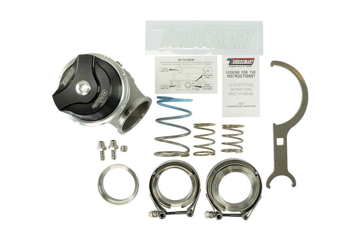 Turbosmart Turbosmart GenV WG50CG ProGate50 Compressed Gas 7psi Black – Image 4