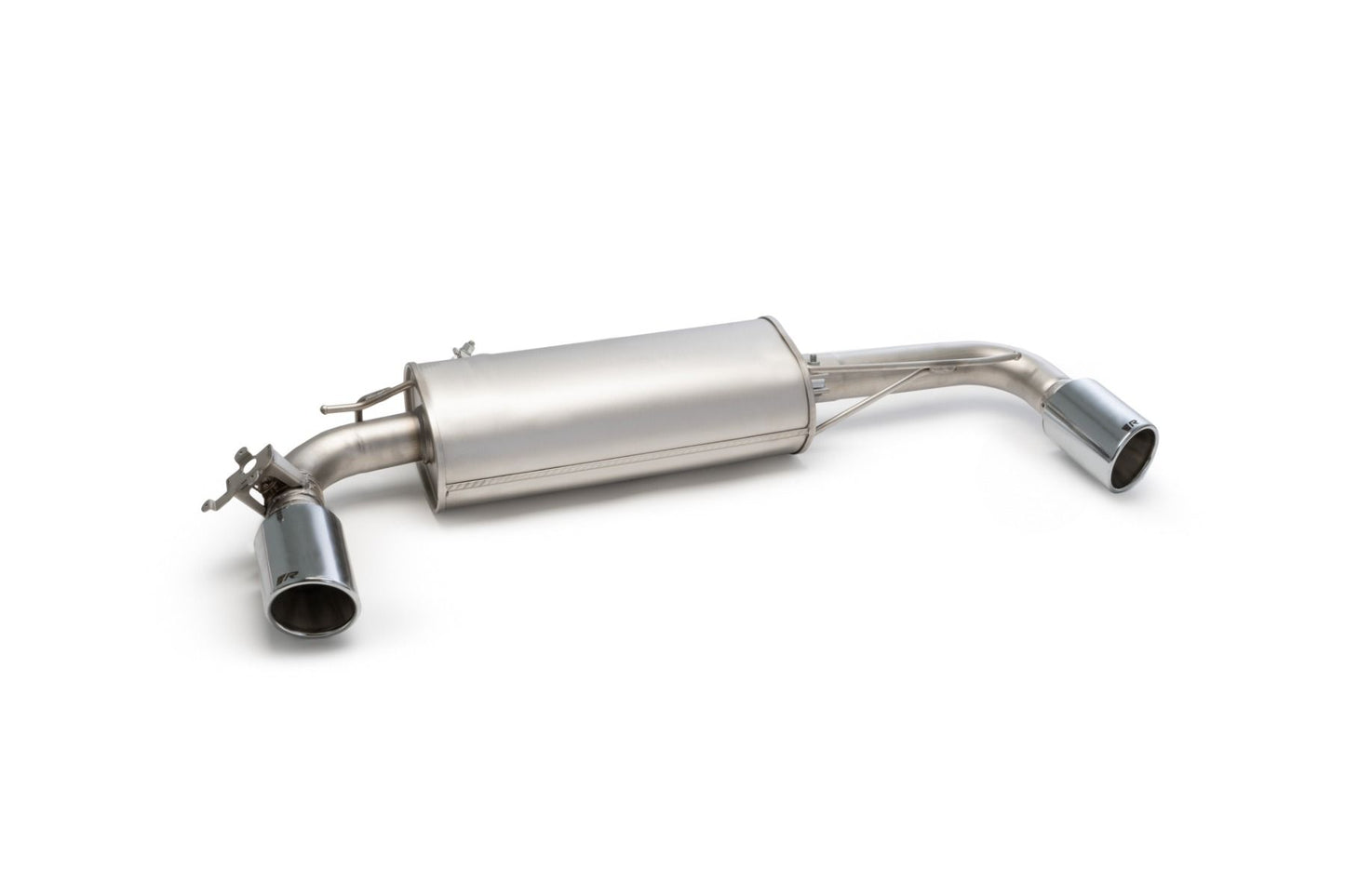 Sport Exhaust Set for BMW M235i F44 xDrive Racing Non-Resonated + Rear Silencer | 4x 84mm Carbon Race Tips (#2)