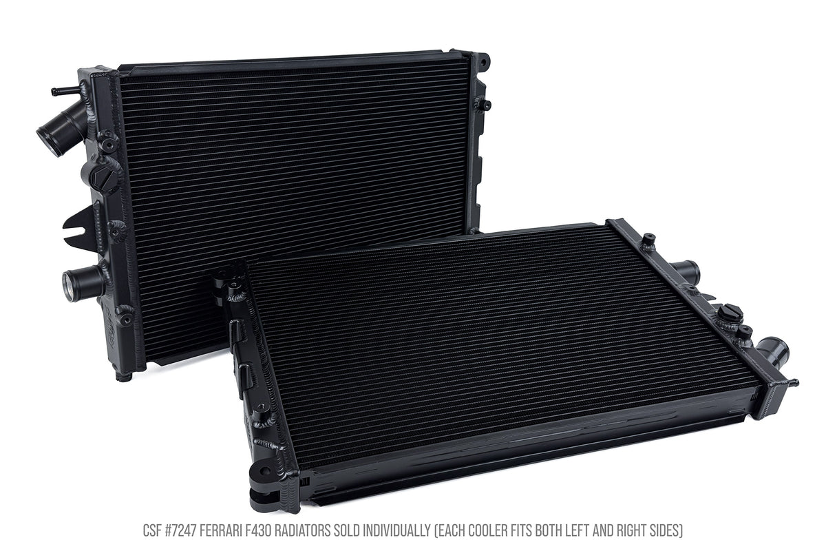 CSF All-Aluminium Radiator for Ferrari F430, F430 Spider & 430 Scuderia (Each)