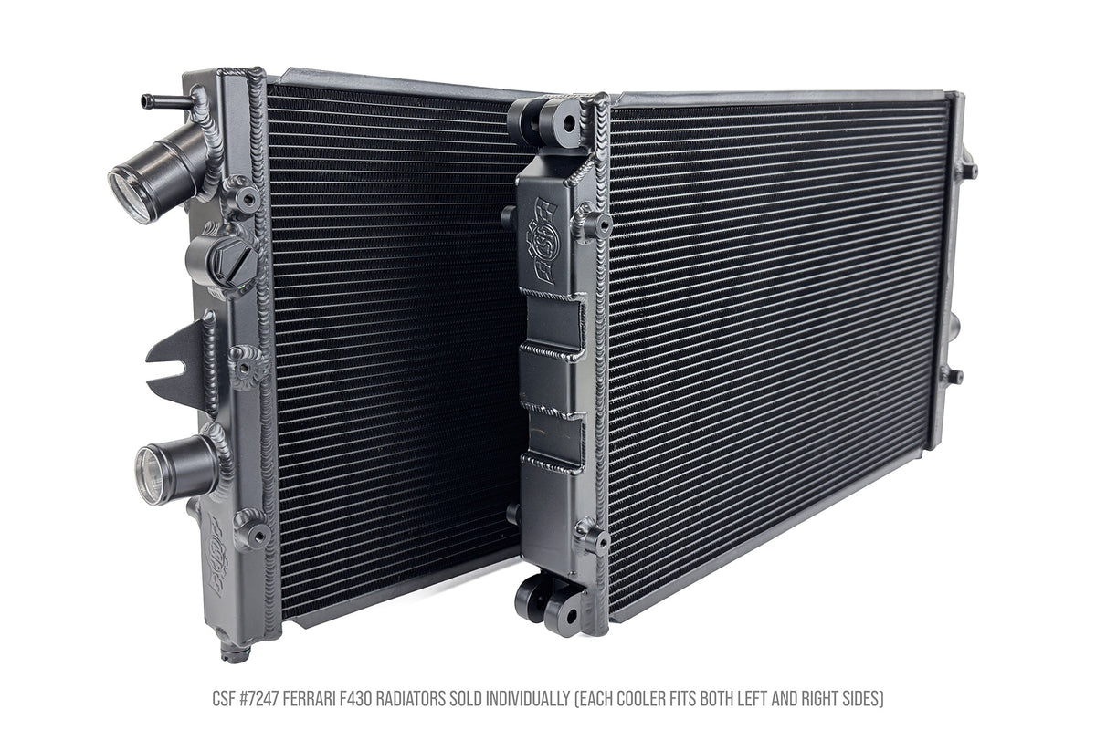 CSF All-Aluminium Radiator for Ferrari F430, F430 Spider & 430 Scuderia (Each) - image 2