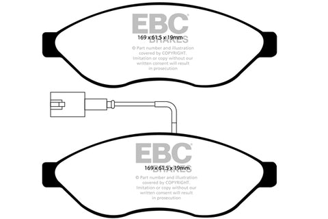 EBC Brakes Pad and Disc Full vehicle Kit (PD40K619)