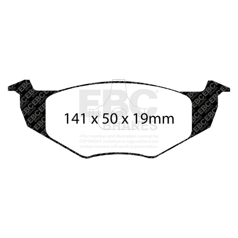 EBC Brakes Pad and Disc Kit (PDKF2101) Image 2