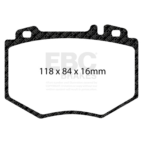 EBC Brakes Pad  and  Disc Kit (PD02KF355)