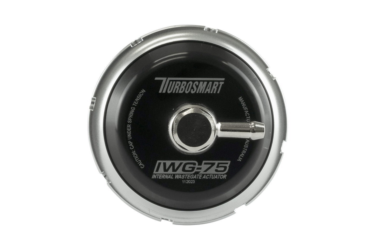 Buy Turbosmart Turbosmart IWG75 Universal Actuator (UNF) 150mm 7PSI online from FD Racing. Turbosmart Upgraded Wastegate Actuators have been developed to provid