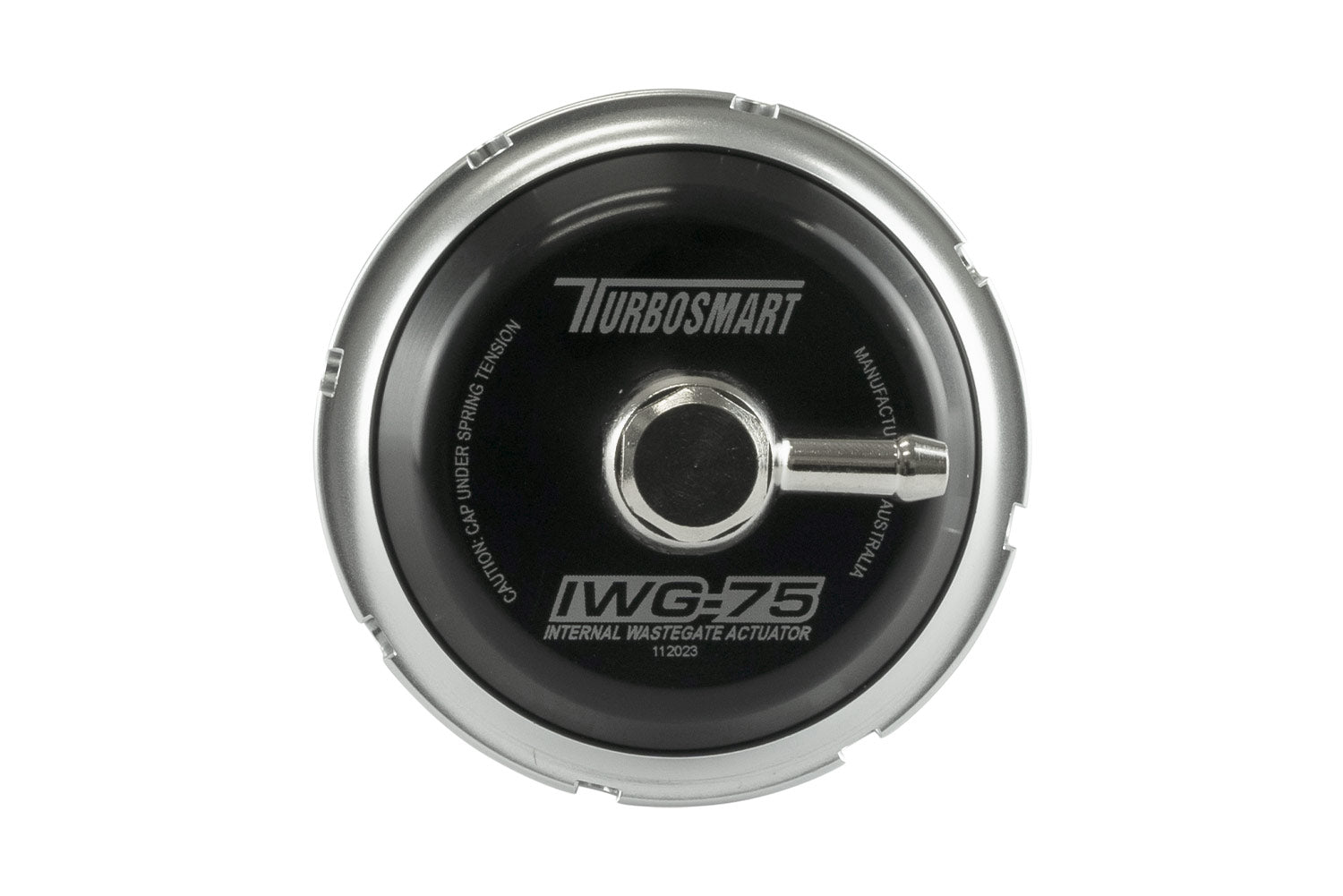 Buy Turbosmart Turbosmart IWG75 Universal Actuator (UNF) 150mm 7PSI online from FD Racing. Turbosmart Upgraded Wastegate Actuators have been developed to provid