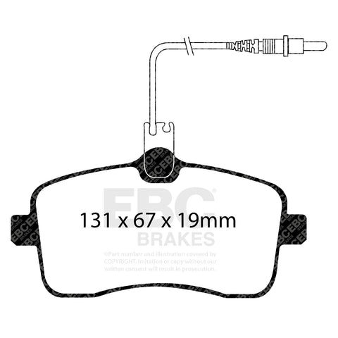 EBC Brakes Pad and Disc Full vehicle Kit (PD40K1510)