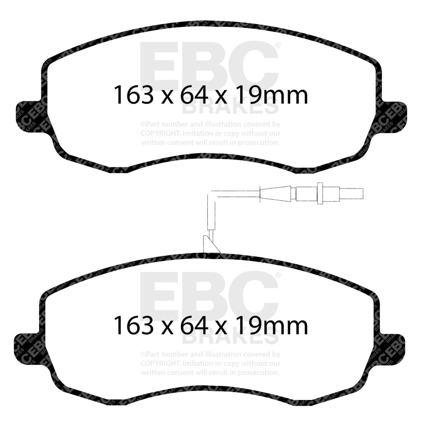 EBC Brakes Pad and Disc Full vehicle Kit (PD40K592)