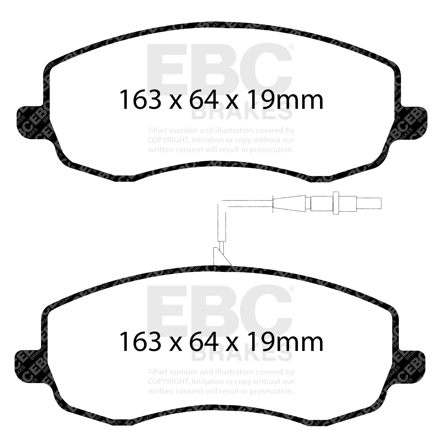 EBC Brakes Pad and Disc Full vehicle Kit (PD40K592)
