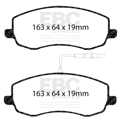 EBC Brakes Pad and Disc Full vehicle Kit (PD40K592)