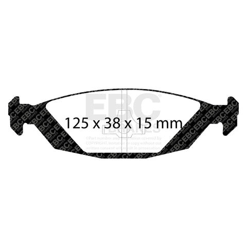 EBC Brakes Pad and Disc Kit (PDKR799)