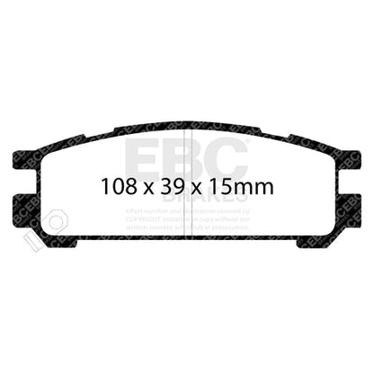 EBC Brakes Pad  and  Disc Kit (PD02KR375) Image 4