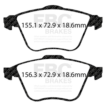 EBC Brakes Pad and Disc Kit (PD08KF418)