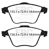 EBC Brakes Pad and Disc Kit (PDKF735) Image 3